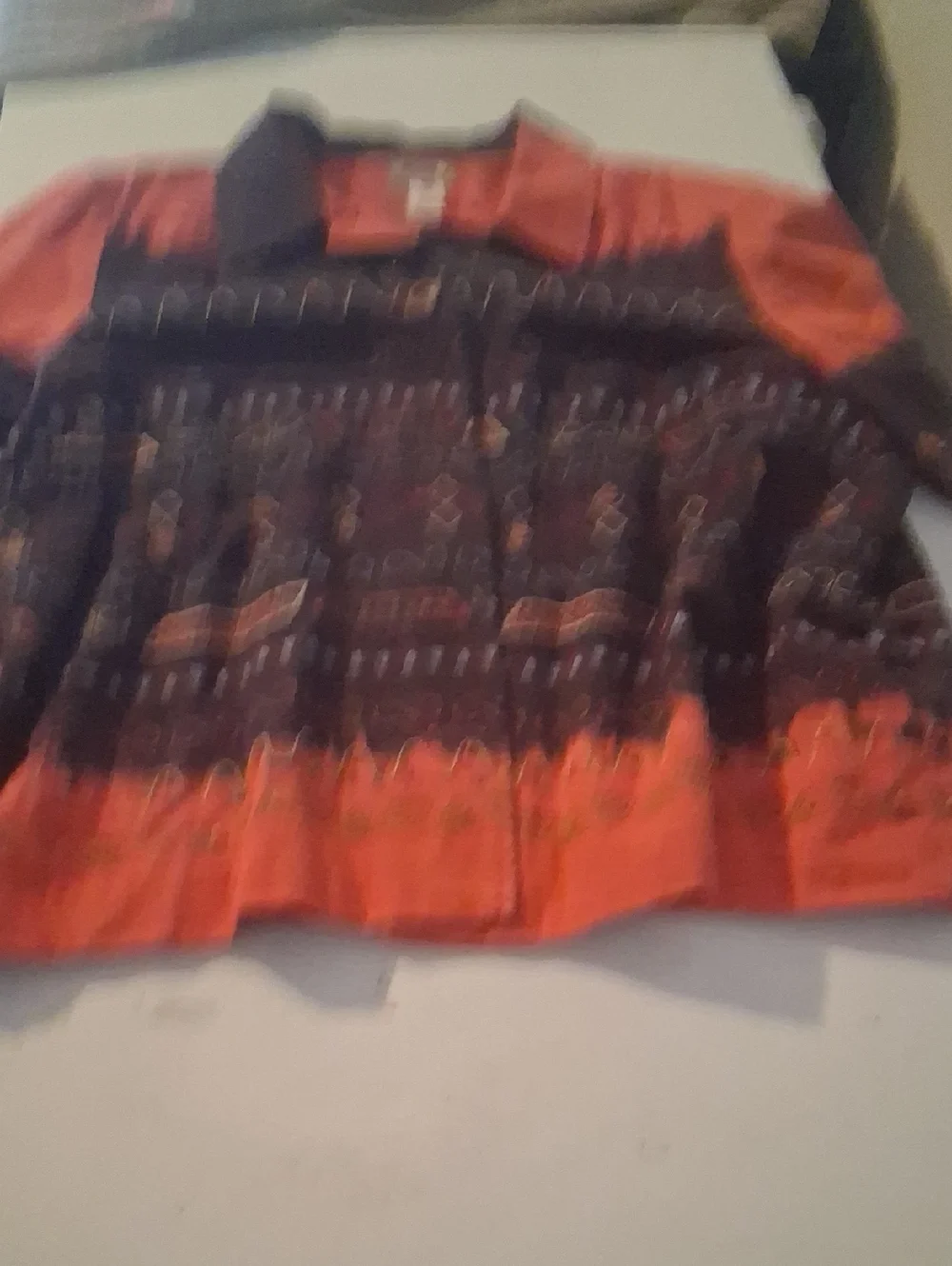 Vintage Stonebridge Boho Tribal Graphic Jacket | Plus 2X - Picture 2 of 7